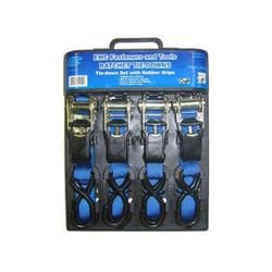 RS154 Ratchet Straps, 4 Pack
