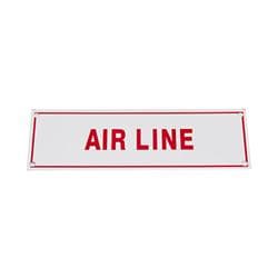 FPPI® 02-010-00 Air Line Legend Identification Sign, 6 x 2 in