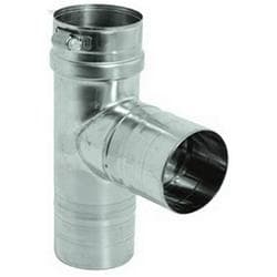 DuraVent® FasNSeal® FST3 Standard Tee, 3 in Diameter, 7 in Length
