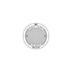EJ 1040C TYPE S BATTLE CREEK LOGO SANITARY SEWER LID