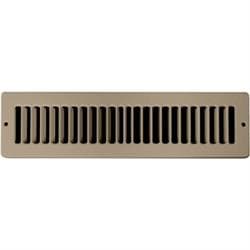 14"X2" TOE SPACE GRILL BROWNMFTSG142B