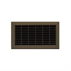 14"X6" FLOOR SUPPLY BROWN FOR RESIDENTIAL MFFG614