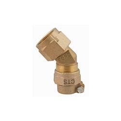 Ford LA04-33S-NL Eighth Bend Swivel Coupling, 3/4 in Nominal