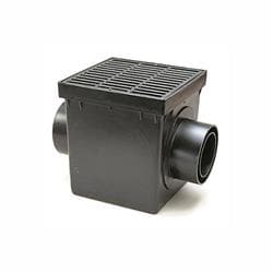 Nds® 1212Sd2Kb Drain Basin Kit W/ Grate, 12 x 12 in