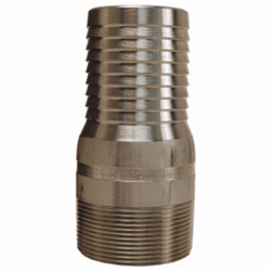 Dixon® RST10 King Combination Nipple NPT Threaded End No Knurl, 1 in Nominal