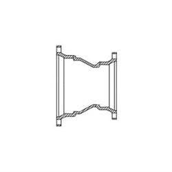 10 x 8 in Ductile Iron Mechanical Joint Reducer