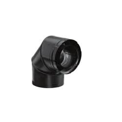 DuraVent® 46DVA-E90B 90 deg DirectVent Pro Non-Adjustable Double Wall Elbow, 4 in