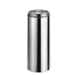 DuraVent® 6DT-60CF DuraTech Double Wall Chimney Pipe, 6 in Diameter, 60 in Length