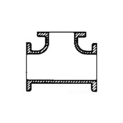 IMPORT 6X4 DI TEE FLANGED
