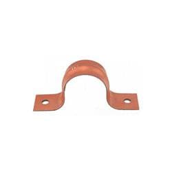 1-1/2 COP 2HOLE PIPE STRAP CC-150PS