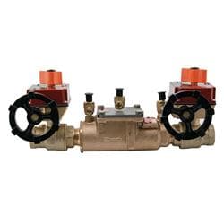 AMES by WATTS® 88005579 2 2000BM1-FP-GV Straight Pattern Double Check Valve Assembly, 2 in