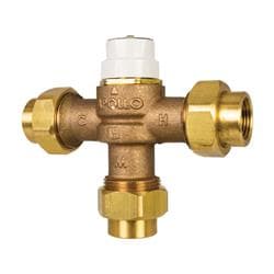 Apollo™ 34BLF313S Lead Free Bronze Thermostatic Mixing Valve, 1/2 in Nominal