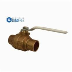 Apollo™ 77CLF20201A Bronze 2 Piece Full Port Ball Valve with SS Ball & Stem, Standard Configuration, 3/8 in Nominal