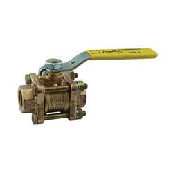 Apollo™ 8210301 3-Piece Full Port Bronze Ball Valves with Standard Configuration, 1/2 in Nominal