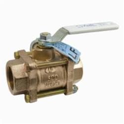 Apollo™ 82LF10801 3-Piece Full Port Lead Free Bronze Ball Valves with Standard Configuration, 2 in Nominal