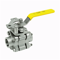 Apollo™ 86A20501 Stainless Steel 3 Piece Full Port Ball Valve with Standard Configuration, 1 in Nominal