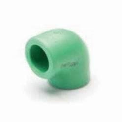 Aquatherm 0112126 Green Pipe® Pipe Elbow, 4 in Nominal, Green, 90 deg Elbow Fitting/Connector, Socket Welded End Style