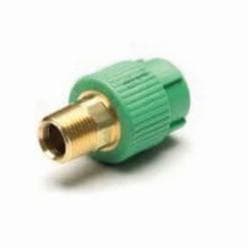 Aquatherm 0621320 Green Pipe® Transition Piece, 1-1/2 in Nominal, Green, Adapter Fitting/Connector, MNPT End Style, 3.48 in Length