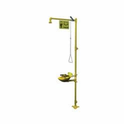 Bradley® SpinTec™ Halo™ S19314BFPB Combination Drench Shower and Eye/Face Wash