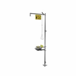 Bradley® SpinTec™ Halo™ S19314BFSS Combination Drench Shower and Eye/Face Wash Unit
