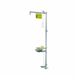 Bradley® SpinTec™ Halo™ S19314SS Combination Drench Shower and Eye/Face Wash