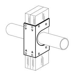 BS-300 18 ga Double Stud Support Guard