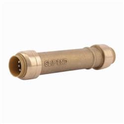 Sharkbite® U3008LF Slip Coupling, 1/2 in Nominal