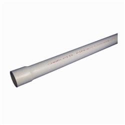 1-1/2 in x 10 ft Pvc Sch 40 BE Pipe