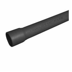 8 in x 20 ft Pvc Sch 80 Pipe Belled End