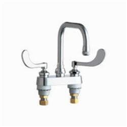 Chicago Faucet® 526-317ABCP Hot and Cold Water Sink Faucet
