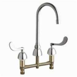 Chicago Faucet® 786-E2805-5XKABCP Concealed Kitchen Sink Faucet