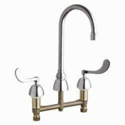 Chicago Faucet® 786-GR2E35V317XKAB Concealed Kitchen Sink Faucet