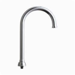 Chicago Faucet® GN2FCJKABCP Rigid/Swing Gooseneck Spout