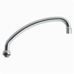 Chicago Faucet® L9JKABCP Type L Swing Spout, 9-1/2 in L x 3-5/8 in H Size