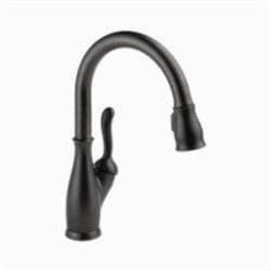 Delta® 9178-RB-DST Leland® Single Handle Pull-Down Kitchen Faucet with ShieldSpray® Technology