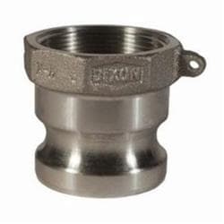 Dixon® G100-A-AL Global Cam & Groove Type A Adapter x Female NPT, 1 in