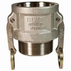 Dixon® 200-B-SS Cam & Groove Type B Coupler x Male NPT, 2 in
