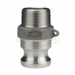 Dixon® 125-F-AL Cam & Groove Type F Adapter x Male NPT, 1-1/4 in