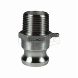 Dixon® 200-F-SS Cam & Groove Type F Adapter x Male NPT, 2 in