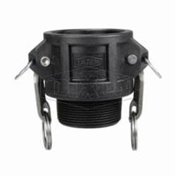 Dixon® PPB200 Glass-Filled Polypropylene Cam & Groove/Camlock Type B Coupler x Male NPT, 2 in