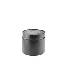 DuraVent® 6DVL-6ADJ DVL Double-Wall Adjustable Black Pipe, 6 in Diameter, 6 in Length
