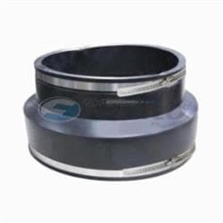 Fernco® 1006-1010 Straight Pipe Coupling, 10 in, Concrete x Cast Iron/Plastic