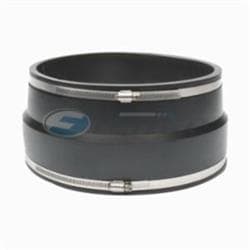Fernco® 1051-1010 Flexible Pipe Coupling, 10 in Nominal Size, AC/Ductile Iron x Cast Iron/Plastic