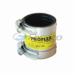 Fernco® 3003-150 Proflex Coupling, 1-1/2 in Nominal, C x C