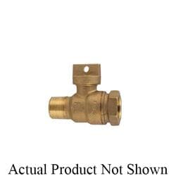 Ford B81-777M-NL Minneapolis Pattern Ball Valve Curb Stop, 2 in Nominal