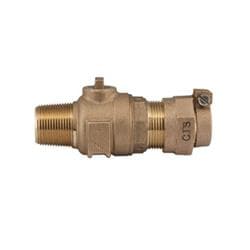 Ford FB1000-4-Q-NL Ball Corporation Stop, 1 in Nominal Size