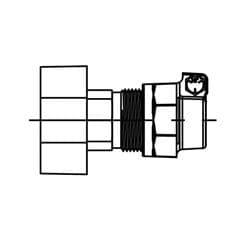 Ford LFSC4-33-NL Coupling, 3/4 in Nominal