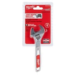 Milwaukee® Tool 48-22-7406 Uninsulated Adjustable Wrench, 6 in OAL
