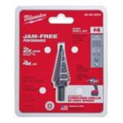 Milwaukee® Tool 48-89-9204 Step Drill Bit, 3/16 in Dia Min Hole, 7/8 in Dia Max Hole