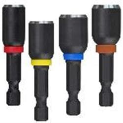 Milwaukee® Tool 49-66-4562 SHOCKWAVE™ 4-Piece Magnetic Nut Driver Set